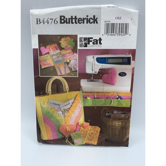 Butterick Fat Quarters Sewing Acessories Sewing Pattern B4476 - uncut - Picture 1 of 2